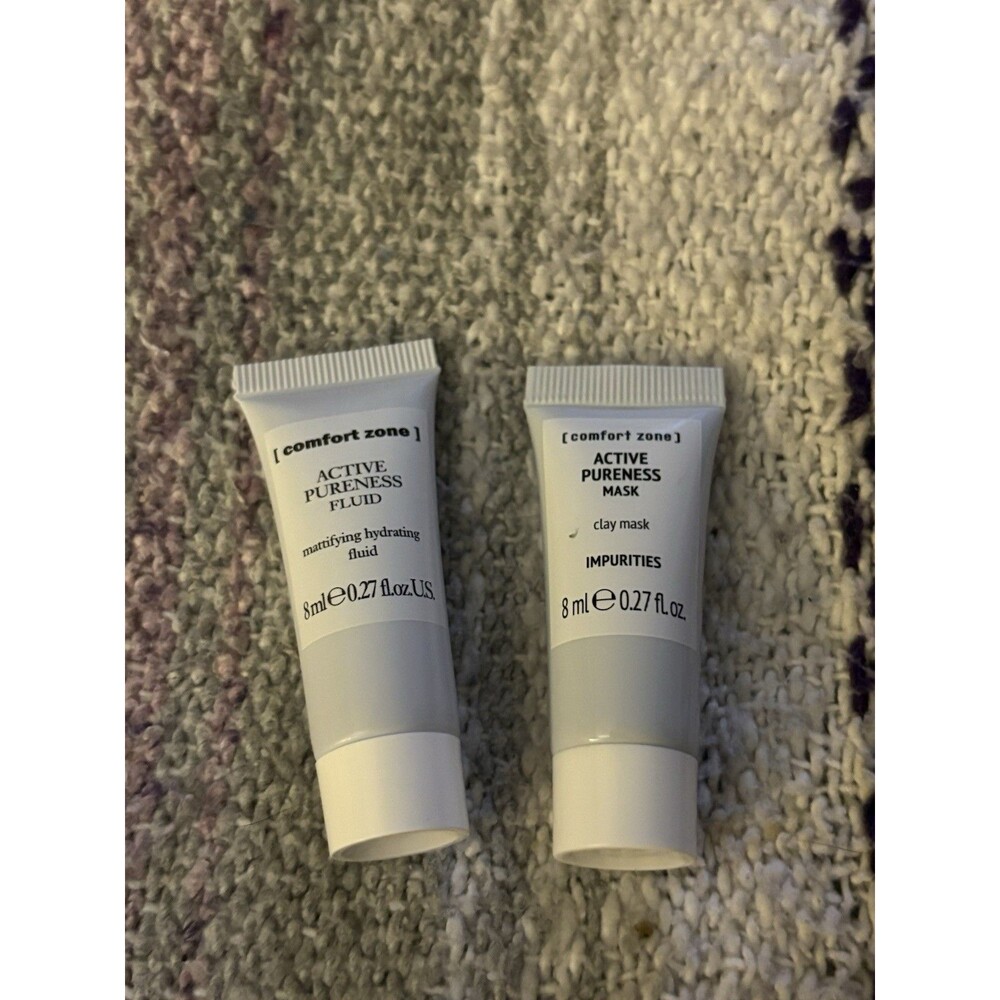 Comfort Zone Active Pureness Mask Clay Face Mask Active Pureness Fluid 8ml.